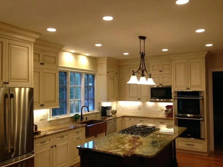 Освещение на кухне фото в интерьере 99+ Seagull Ambiance Under Cabinet Lighting - Kitchen Design and Layout Ideas Ch
