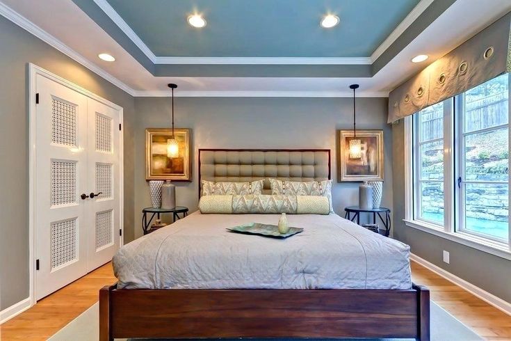 Освещение потолка спальня фото 15 Best Trey Ceiling Ideas - Overhead Interiors Ann Inspired Ceiling design bedr
