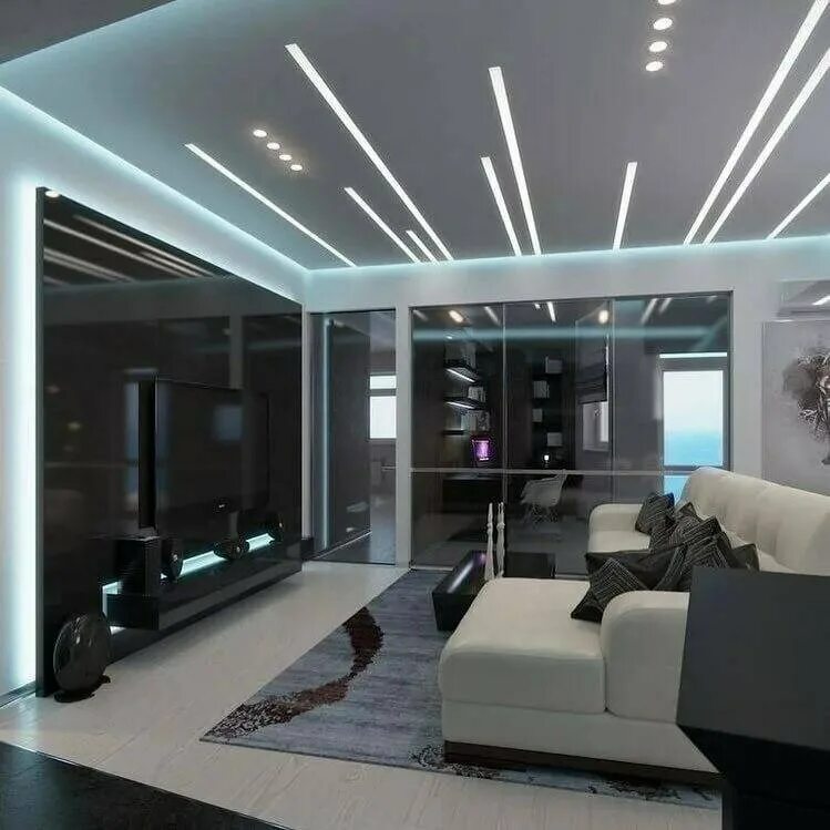 Освещение потолка в комнате фото ПотолОК, ceiling systems, Севастополь, улица Адмирала Фадеева, 25 - Yandex Maps
