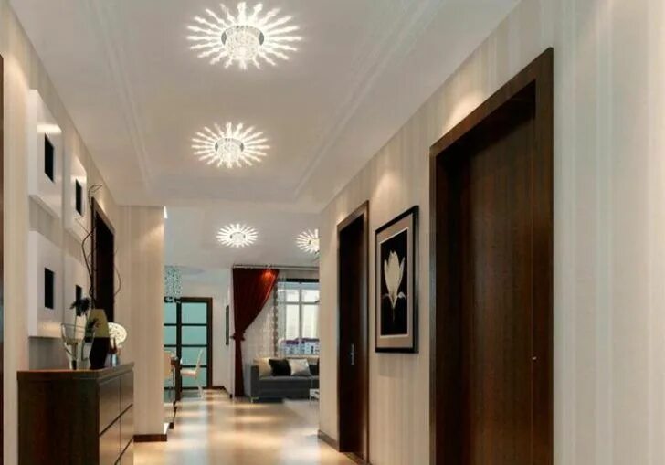 Освещение прихожей с натяжным потолком фото дизайн коридора в квартире Modern hallway furniture, Modern hallway, Cheap ceili