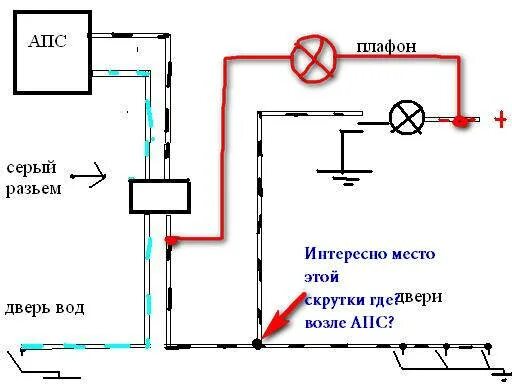Освещение салона ваз 2114 схема подключения Не работает плафон освещения салона ваз 2114: схема, замена лампы