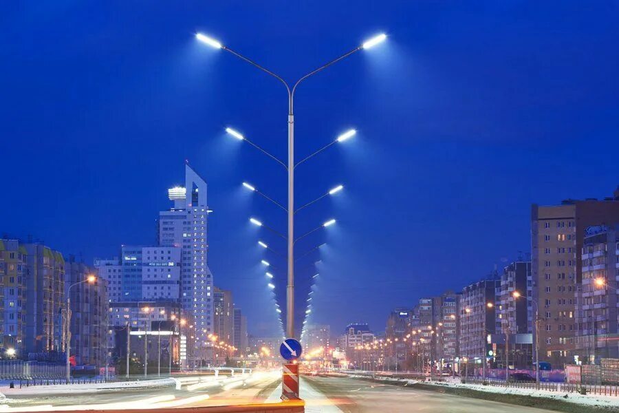 Освещение улиц фото LED-оборудование для уличного освещения. Особенности установки, экономический эф