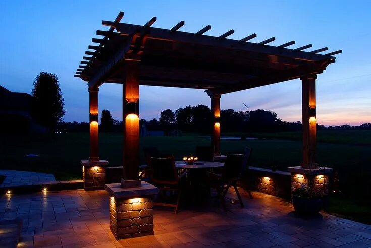 Освещение в беседке фото outdoor lighting indianapolis exterior lighting