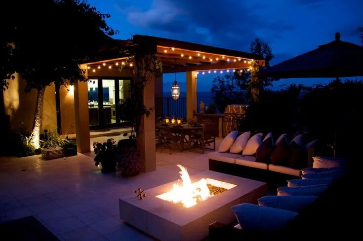 Освещение в беседке с барбекю фото Image result for pergola lights Outdoor patio lights, Backyard lighting, Patio s