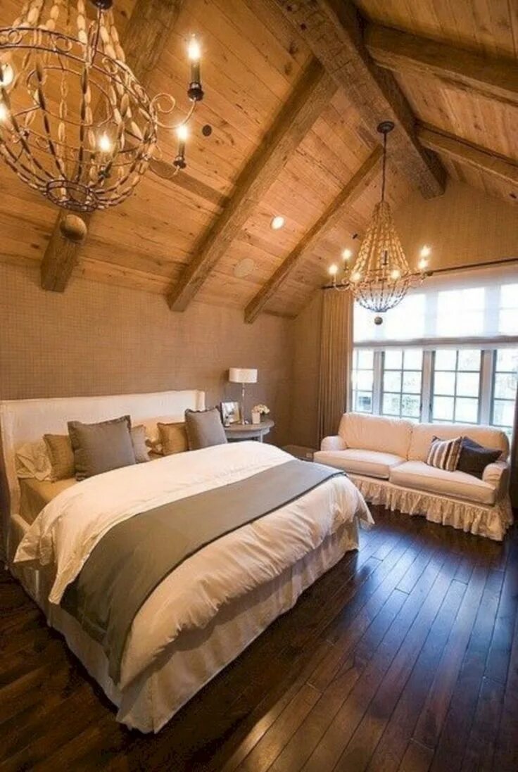 Освещение в дачном доме фото Pin auf Attic