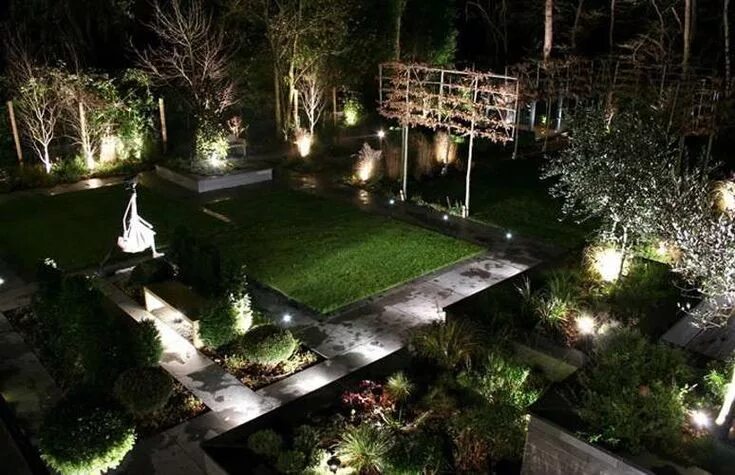 Освещение в ландшафтном дизайне фото Come progettare un giardino da soli con il fai da te: idee da copiare Solar ligh