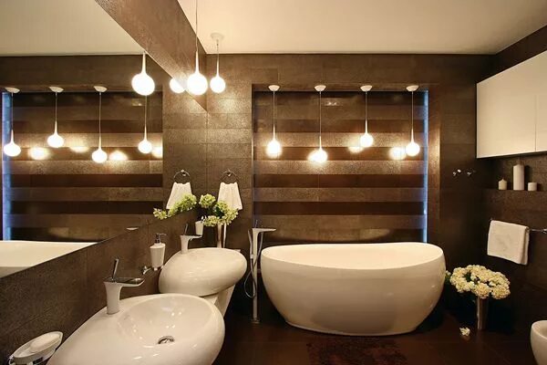 Освещение в ванной комнате фото примеры современный дизайн ванной - Поиск в Google Bathroom design, Bathroom design deco