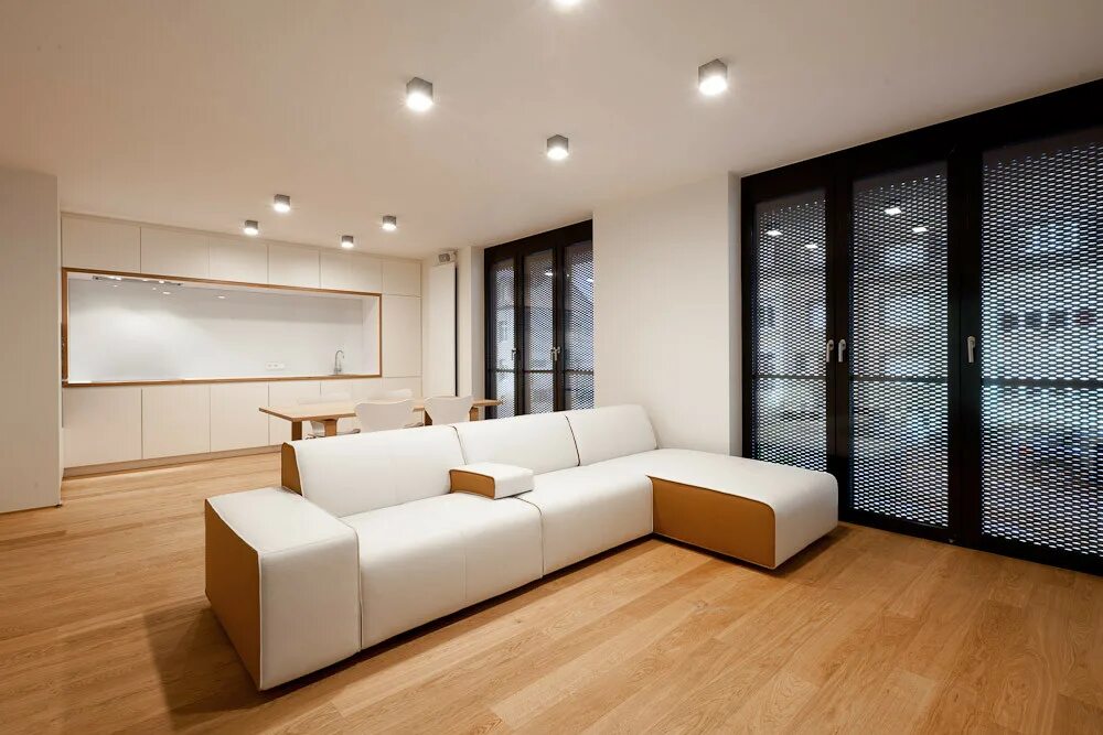 Освещение зала фото Gallery of Apartment Building in Luxembourg / Metaform Architects - 4