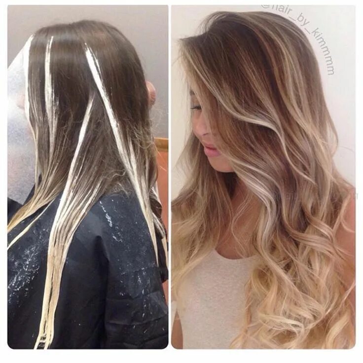 Осветление прядей на темных волосах фото Hair painting #modernsalon #maneinterest #behindthechair #ma #mahair #boston #co