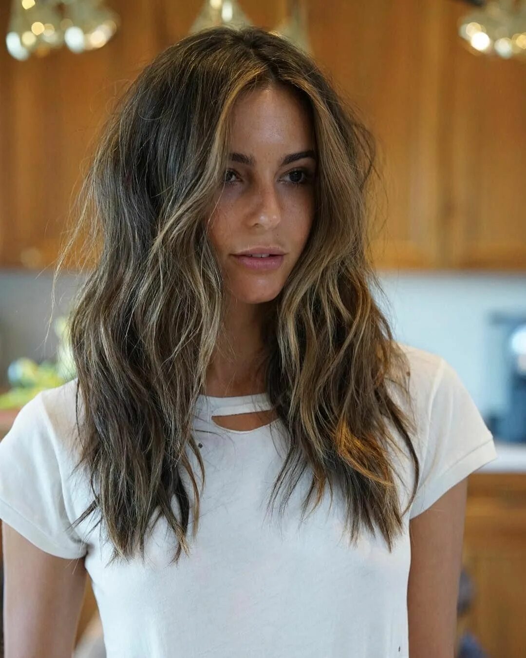 Осветление прядей у лица с челкой фото #afrohairstyles Hair styles, Brown blonde hair, Long hair styles