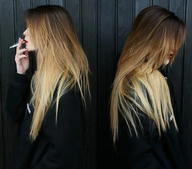 Осветлить темное фото онлайн Blond Shadow Sweep - Balayage Ideas For Any Hair Type And Length - Women Style T