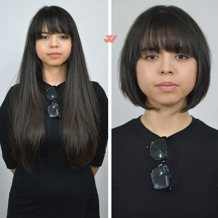 От длинных волос к короткой стрижке рассказы Pin on makeovers