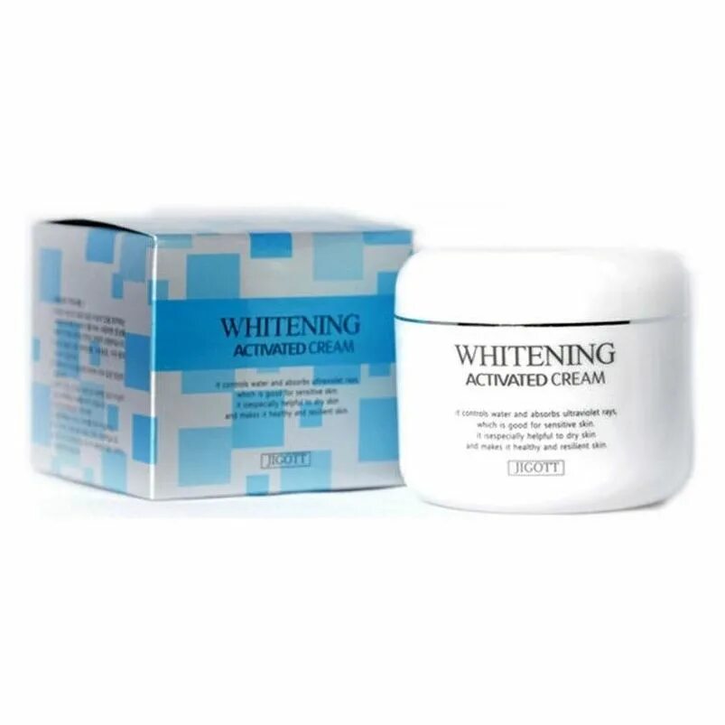 Отбеливающие крема фото Jigott Whitening Activated Cream