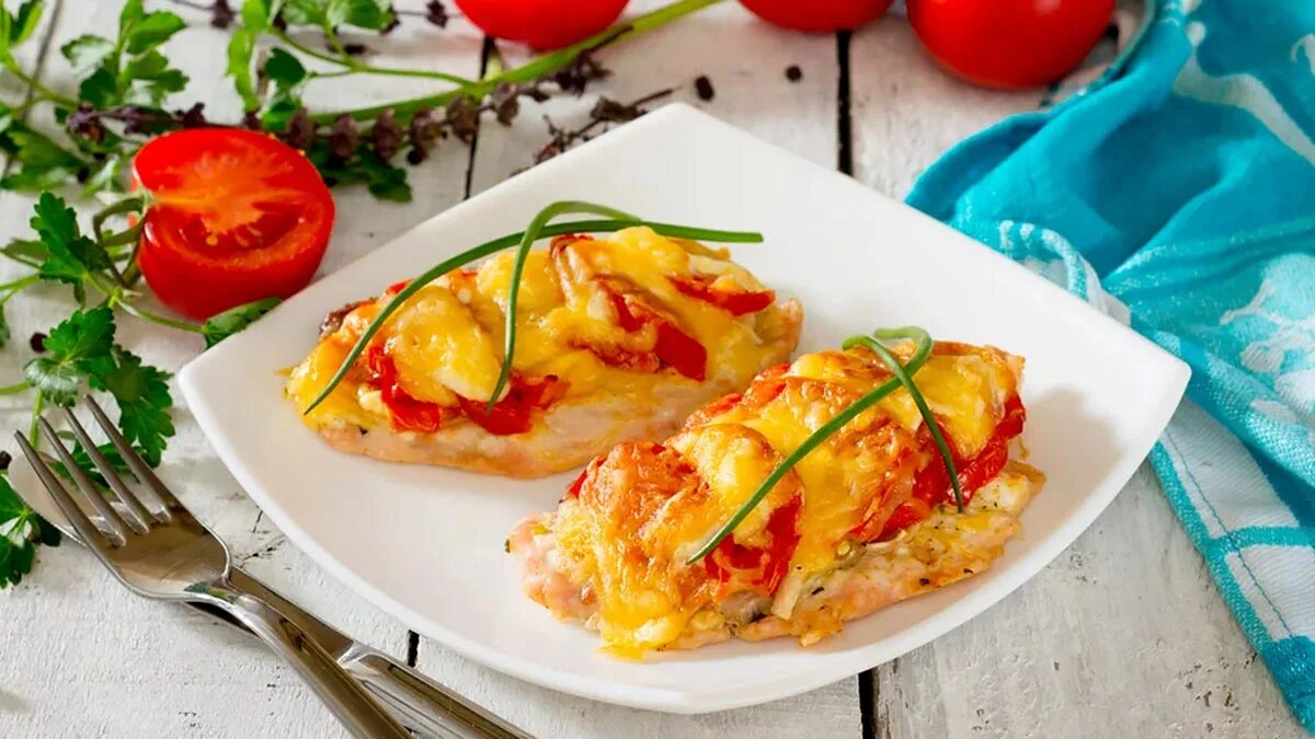 Отбивная куриная с сыром фото Ваша Добрая Столовая!