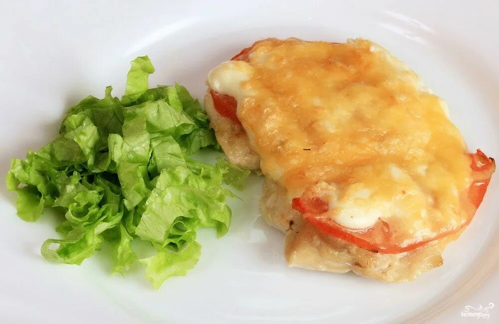 Отбивные с помидорами и сыром фото Куриное филе с помидорами и сыром - пошаговый рецепт с фото на Повар.ру