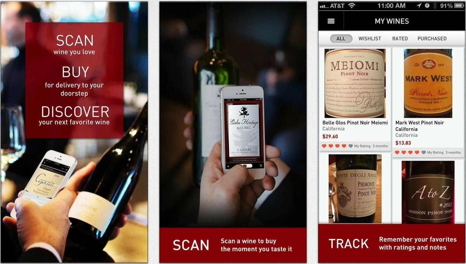 Оценка вина по фото приложение Drync App Can Recognize Wine Labels When You're Blotto Daily Freebie Cult of Mac