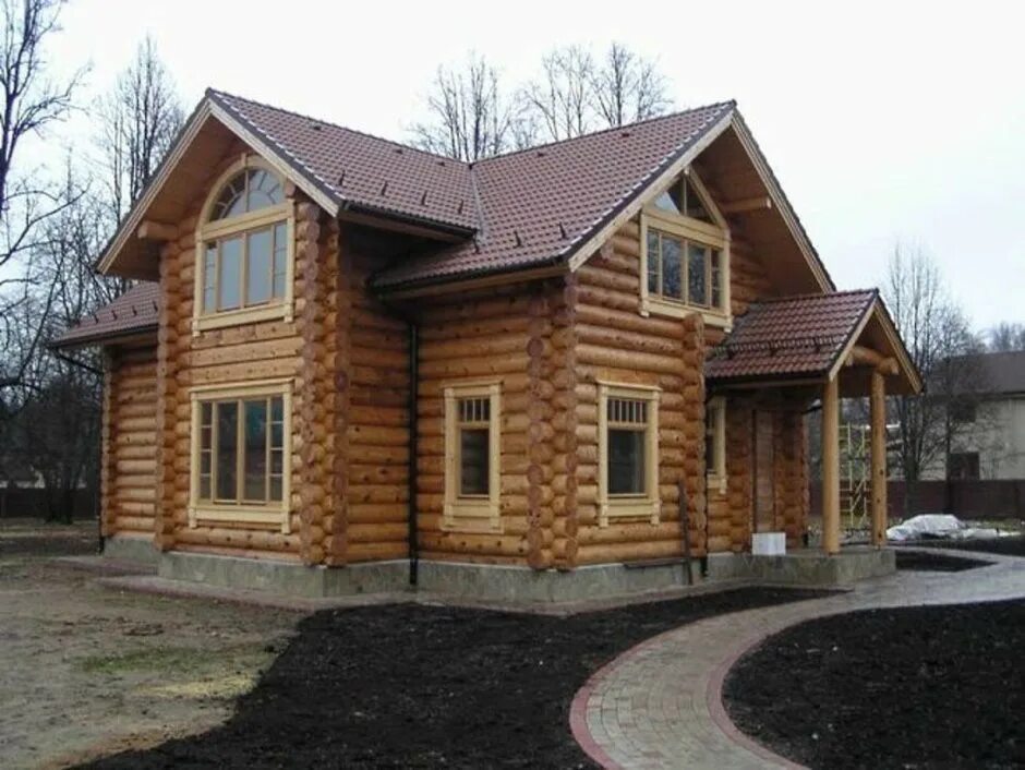 Оцилиндрованные дома под ключ фото Купить дом, 115 м² по адресу Алтайский край, Барнаул, Хлеборобная улица за 14 90