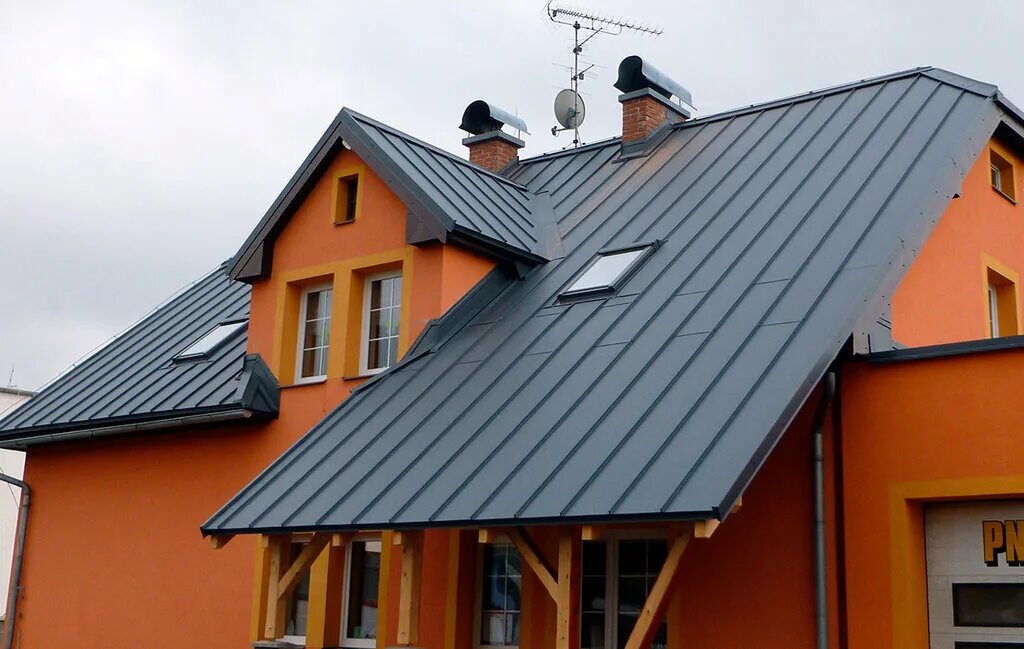 Оцинкованная крыша фото домов Permanently closed: KrovlyaMos, roofing, Moscow, Radio Street, 5с4 - Yandex Maps