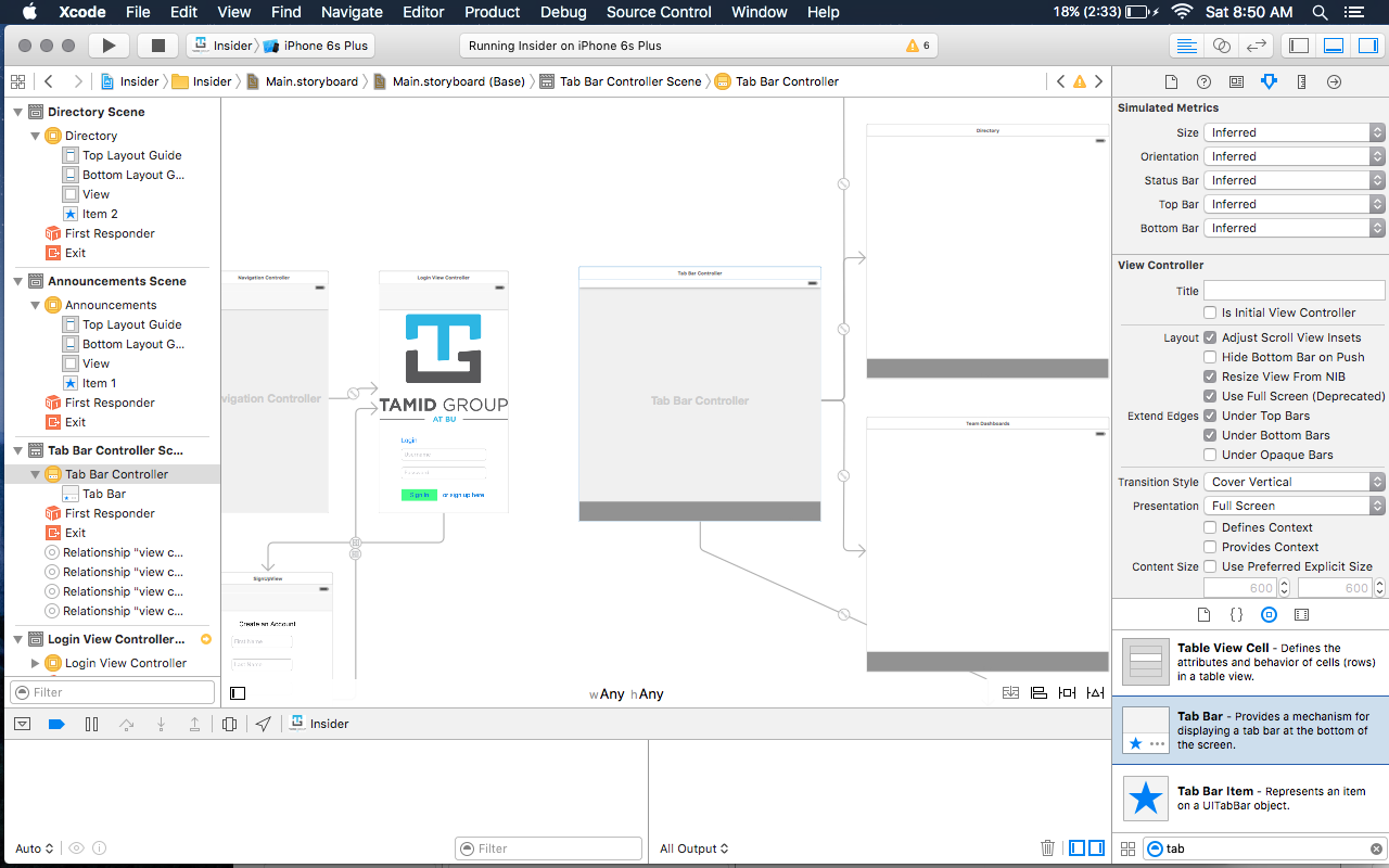 Отдел оснастки ios - Tab bar after login - Why does it look like this? - Stack Overflow