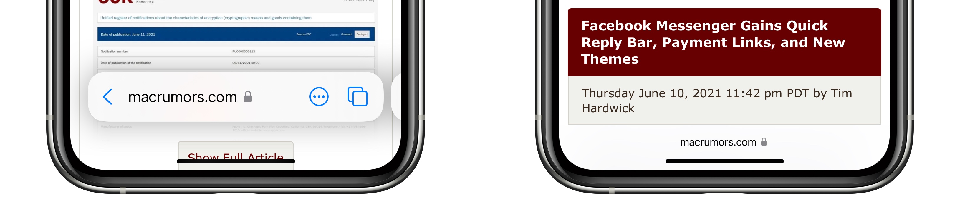 Отдел оснастки iOS 15: Check Out Safari's New Tab Bar, Tab Groups, and Tab Switcher MacRumors F