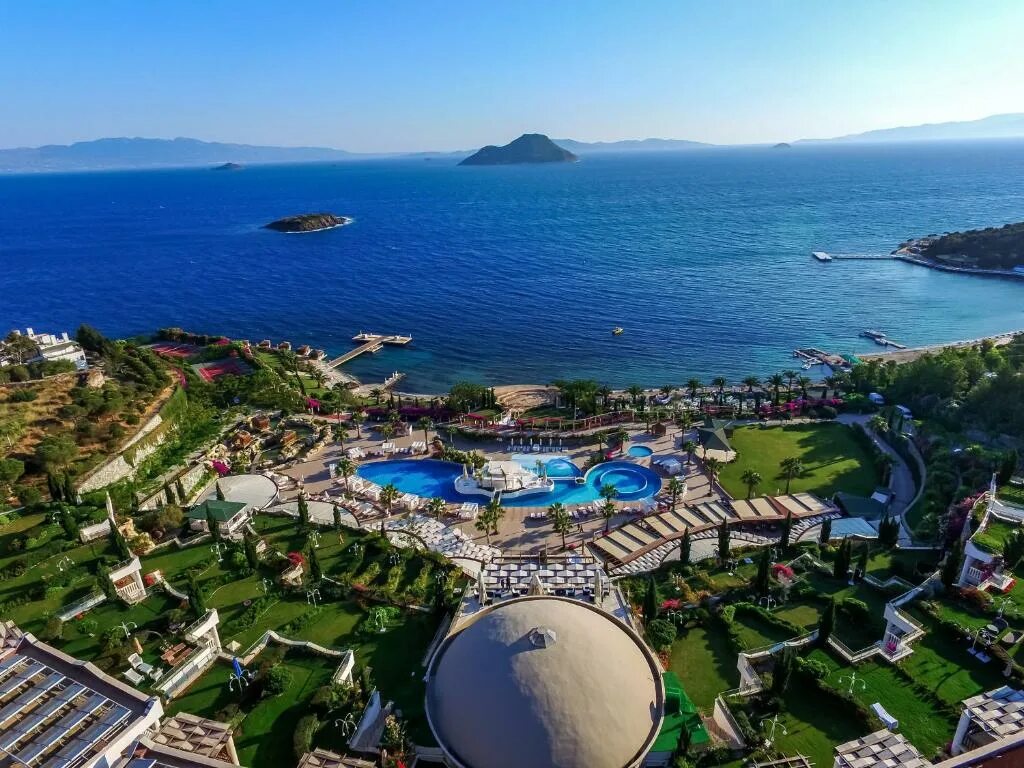 Отель бодрум турция фото Sianji Well-Being Resort, Тургутреис (актуальные цены 2024 года)