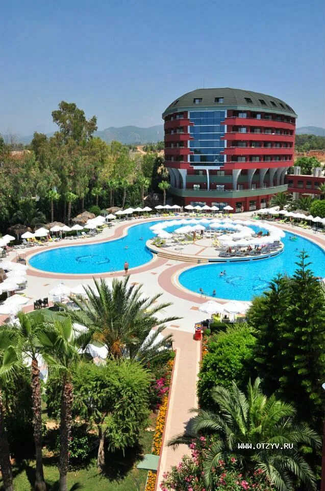 Отель дельфин алания фото Бассейны, горки, пляж / Delphin Deluxe Resort, Турция, Аланья / Delphin Deluxe R