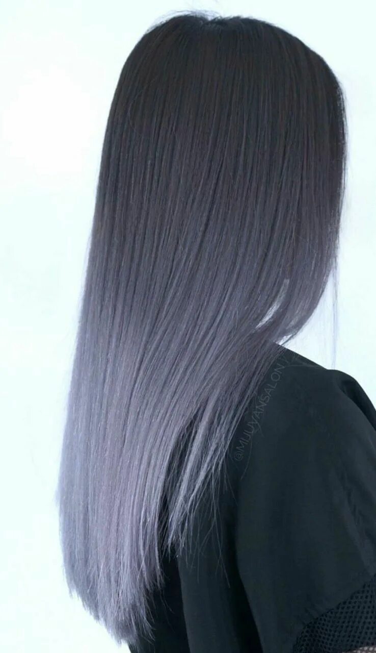 Оттенки темно пепельного фото Pin on Прикольные цвета волос Grey ombre hair, Hair styles, Ombre hair