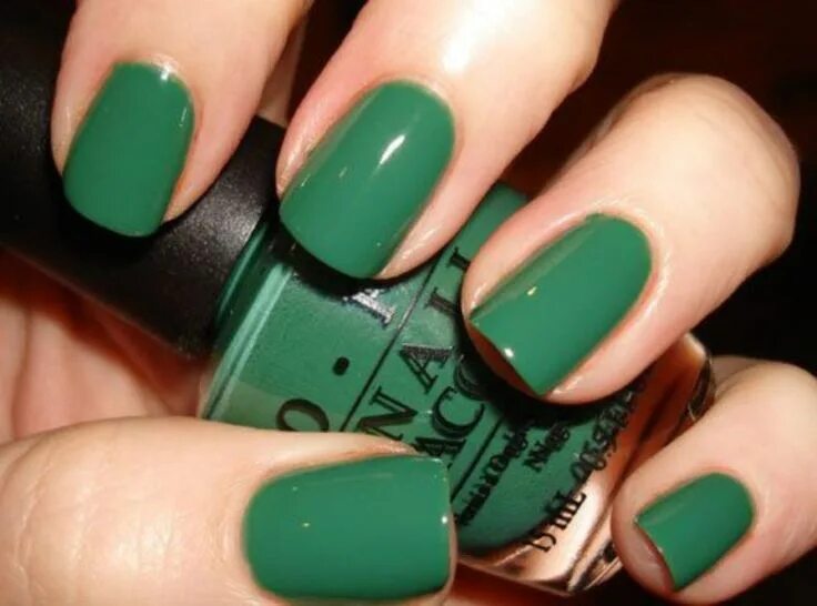 Оттенки зеленого цвета маникюра 34 Trending Fall Nail Design With Bright Color - vialaven.com Green nails, Nail 