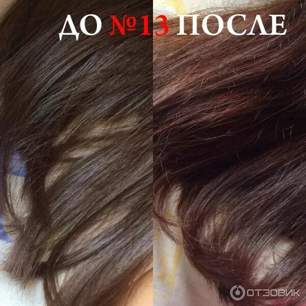 Оттеночный бальзам до и после фото Отзыв о Оттеночный бальзам для волос Белита-Витэкс "Color Lux" Тон № 12, № 13 и 
