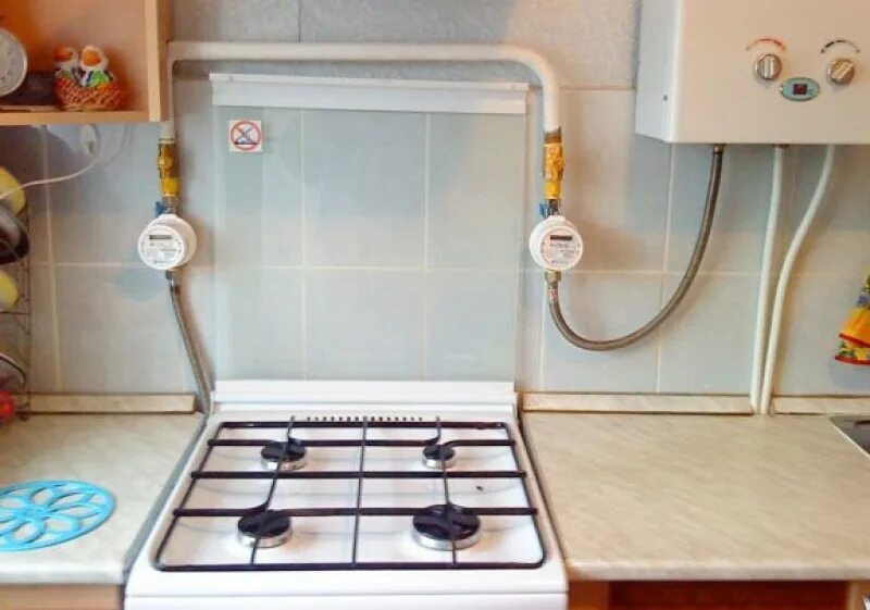 Ответственность за самостоятельное подключение газовой плиты В Рыбинске в полном объеме выполнена работа по установке приборов учёта газа