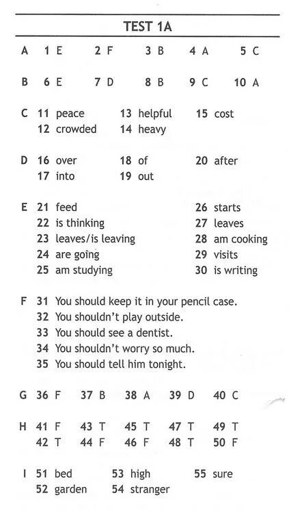 Ответы по фото английский 7 класс Ключи к тестам Test Booklet spotlight 7 класс Ваулина Эванс Математика, Класс, У