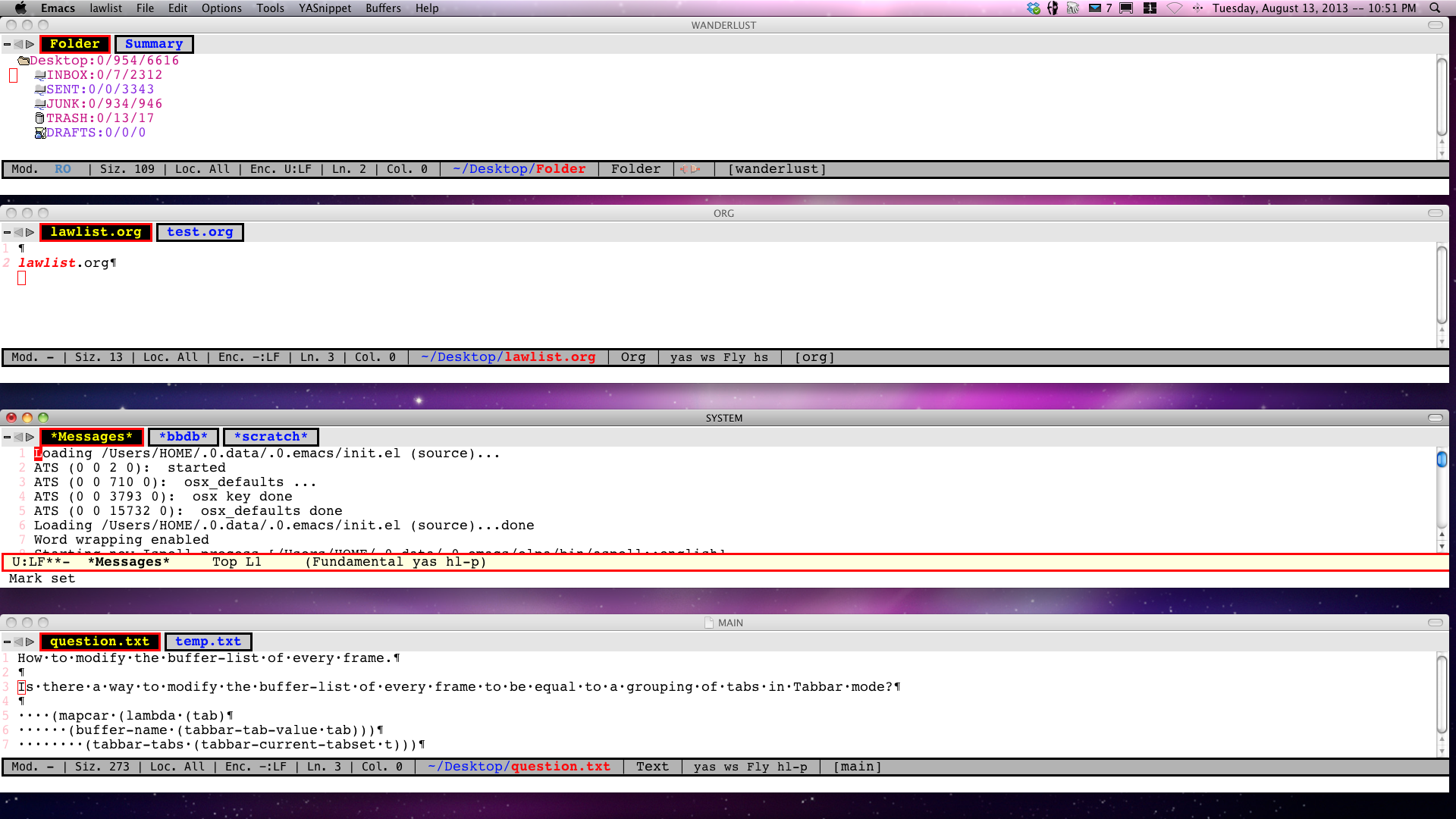 Ответы по фото которые есть lisp - emacs tabbar customisation, making unsaved changes visible - Stack Overfl