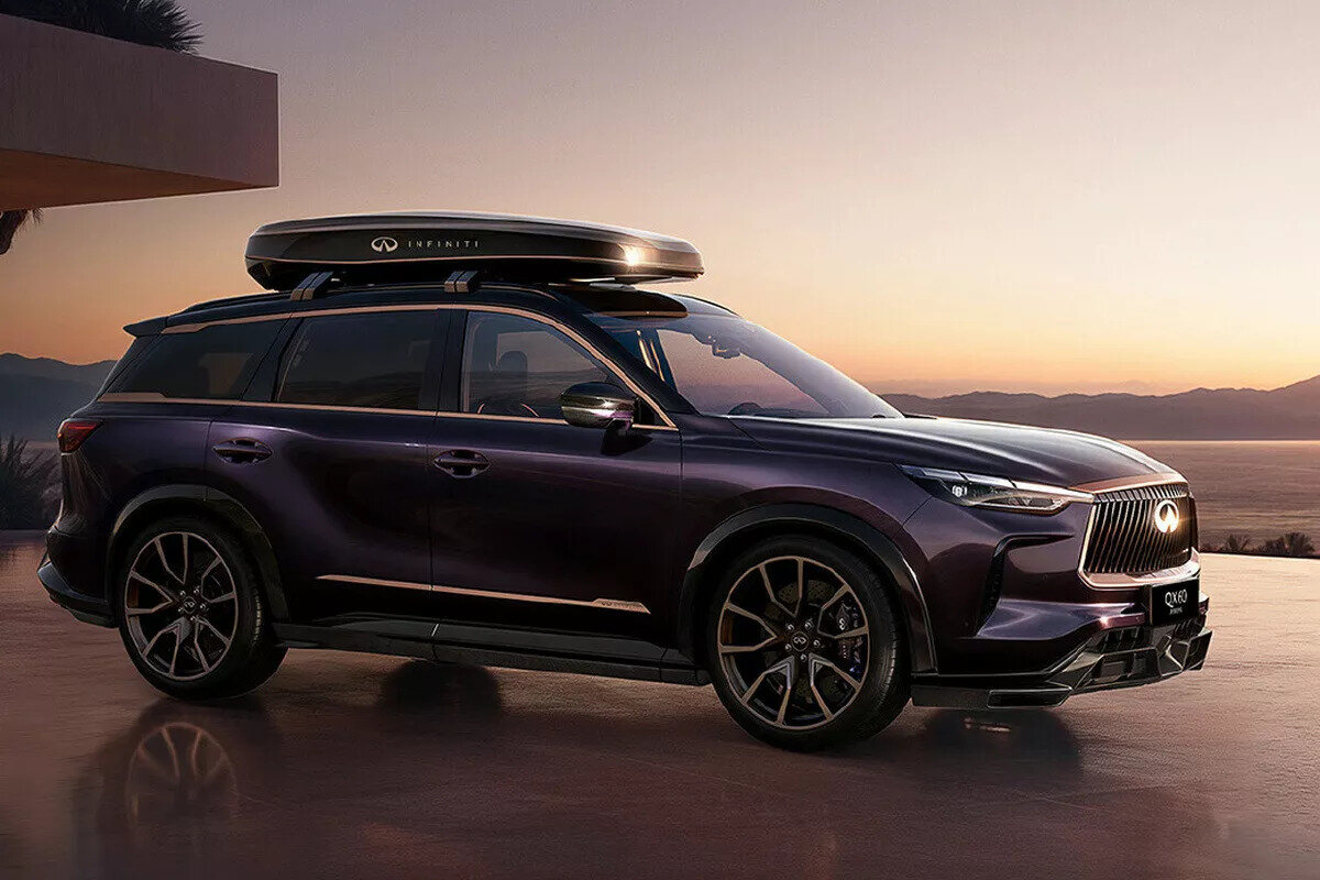 Отзыв автомобилей фото Infiniti QX60 Special. Фиолетовый шанс для бренда Infiniti - Бортжурнал Авто.ру,