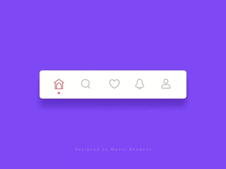 Отзывы фото просто Tab Bar Interaction in Adobe XD manoj bhadana app clean ux ui xd design interact