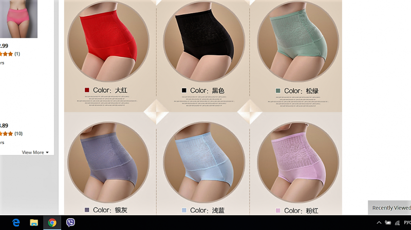 Отзывы с фото на алиэкспресс нижнего белья Трусы женские AliExpress High Waist women Underwears Elastic Modal Panties Body 