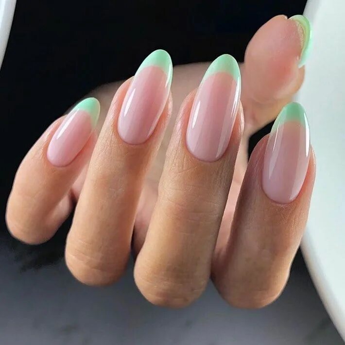 Овальная форма ногтей идеи маникюра Источник @mariapro.nails. Nails, Oval nails, Fire nails