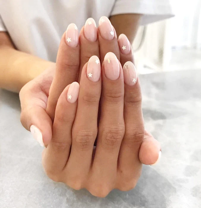 Овальная форма ногтей идеи маникюра 20 Estilos de uñas supersencillos que puedes hacer tú misma Oval acrylic nails, 