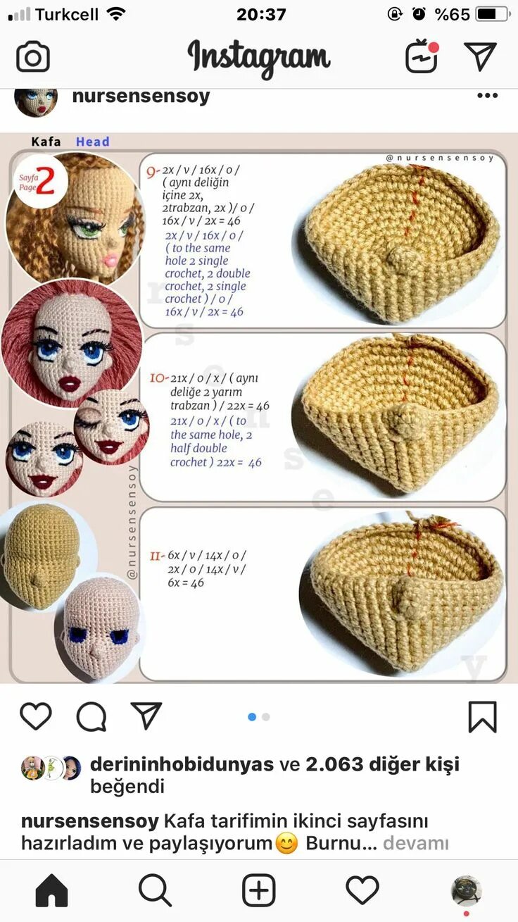 Овальная голова крючком амигуруми схема Pin on oyuncaklar Crochet dolls, Diy crochet doll, Crochet amigurumi