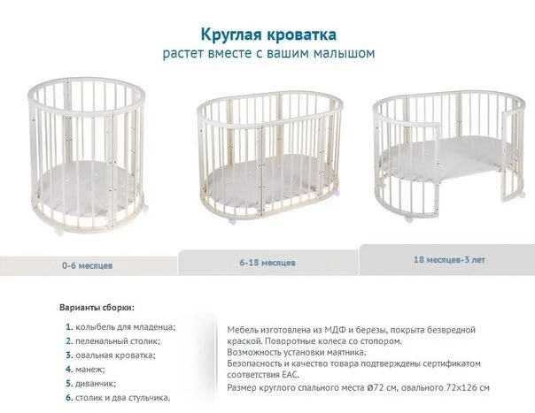 Овальная кровать детская инструкция по сборке Продам детскую кроватку. После 1 ребёнка. Матрасики в комплекте. Обращайтесь в л