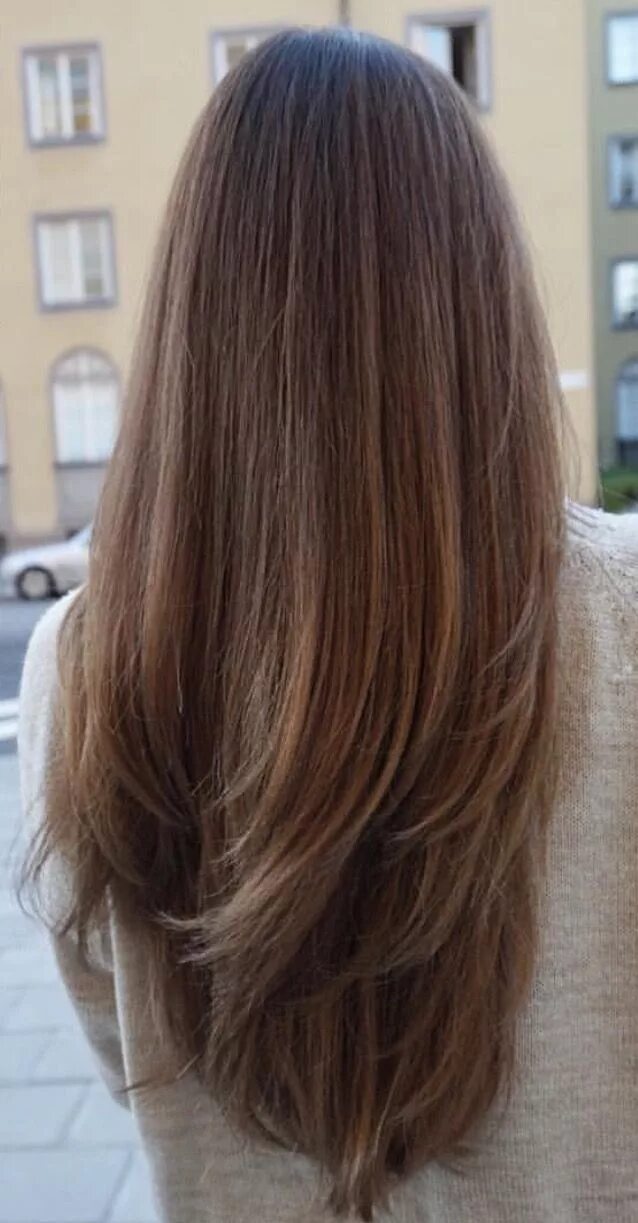 Овальная стрижка на длинные Pin by Erica Davies on Hair Long hair styles, Haircuts straight hair, Long hair 