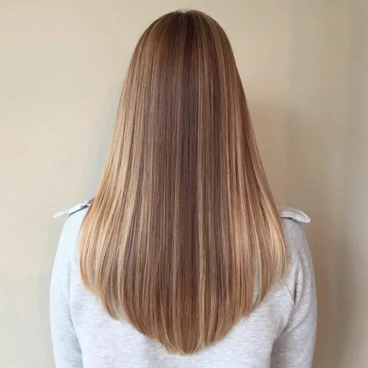 Овальная стрижка на длинные волосы Стрижка лисий Хвост сзади Cabelo longo, Corte de cabelo longo, Cortes de cabelo 