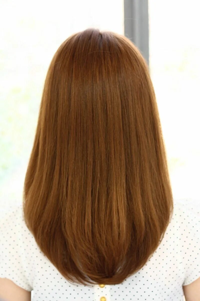 Овальная стрижка на средние волосы сзади Hannah West adlı kullanıcının Hair & Beauty panosundaki Pin Saç kesimi, Saç, Uzu