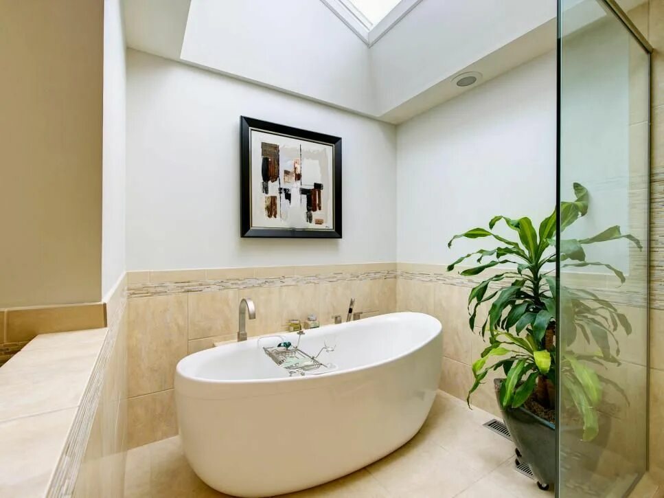 Овальная ванна в интерьере Rooms Viewer Luxurious bathtubs, Contemporary blue bathrooms, Contemporary neutr