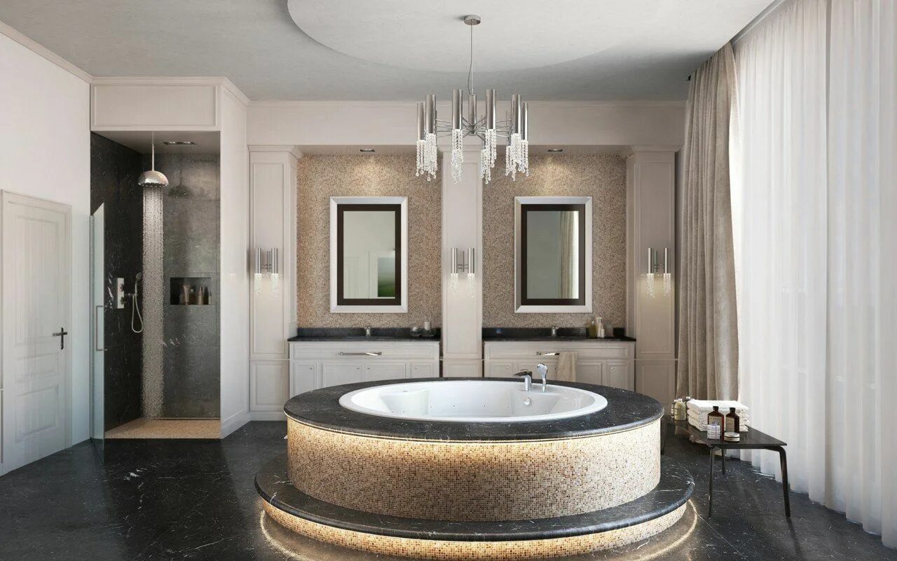 Овальная ванная в интерьере Pin on Luxury Bathtubs Aquatica