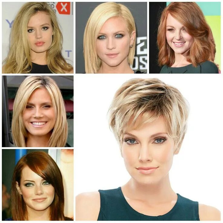 Овальное лицо какая стрижка подойдет фото женские Pin on Styles Hairstyle for chubby face, Cool hairstyles, Hairstyles for round f