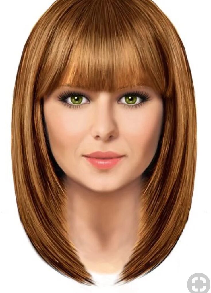 Овальное лицо прически женские без челки Pin on Hair Medium hair styles, Long hair styles, Wedding hairstyles for long ha