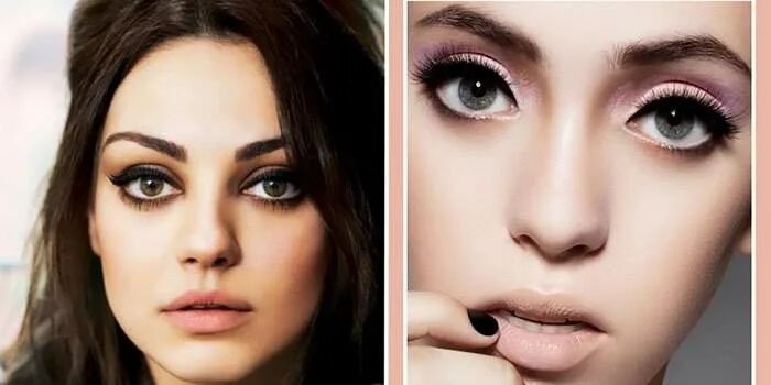 Овальные глаза макияж Мейки круглых глаз :: ROYALLASH.com