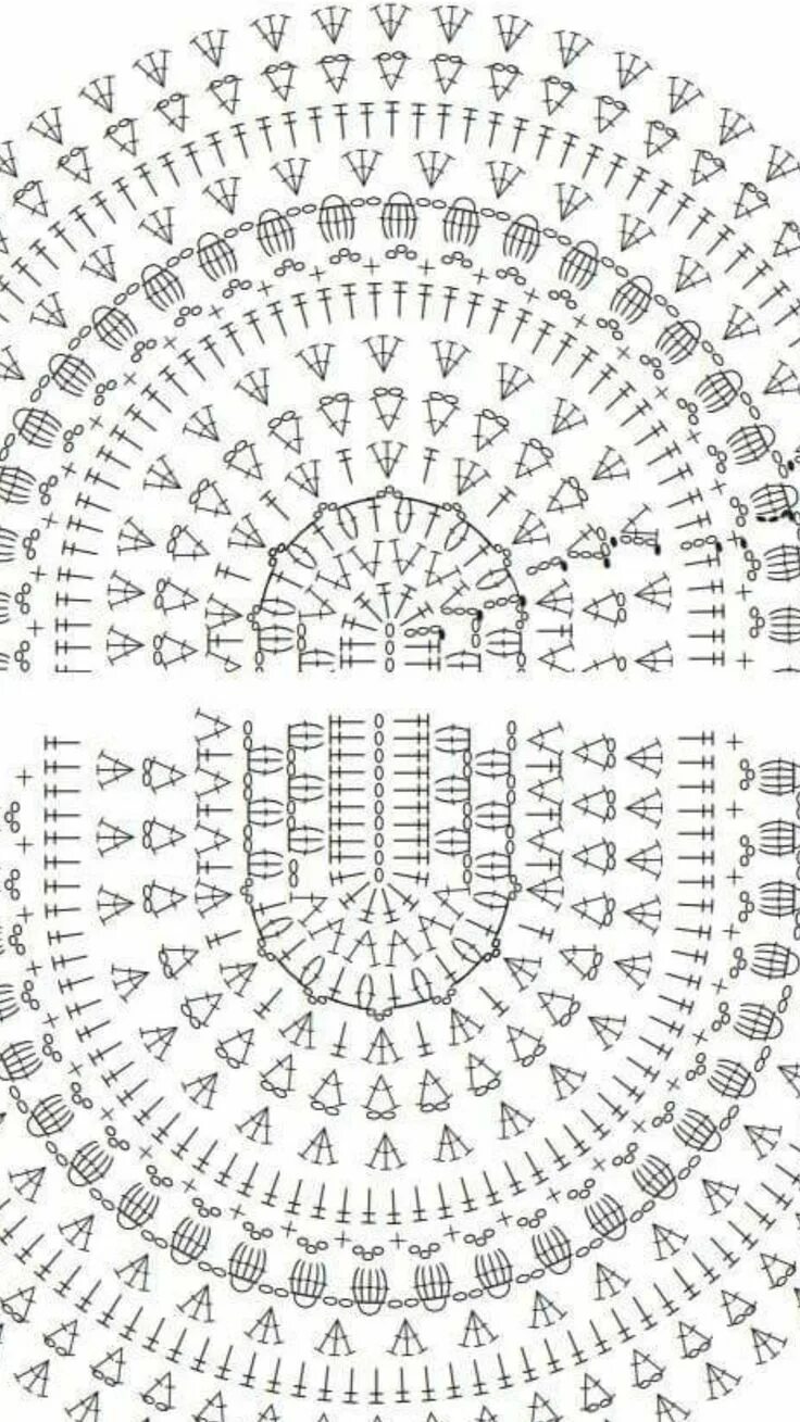 Овальный коврик крючком схема и описание Pin su Crochet Charts 2019 Schemi uncinetto gratis, Sottobicchieri all'uncinetto