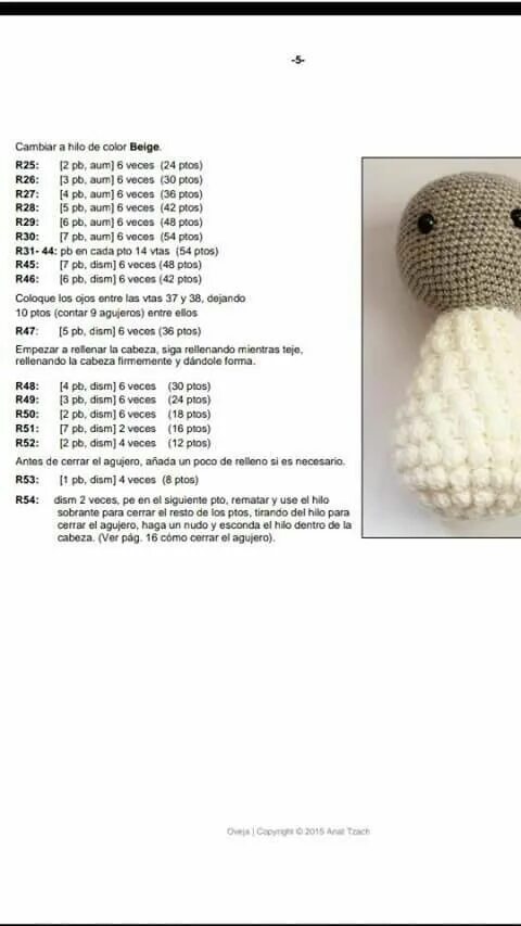 Овечка крючком схема Salvabrani Crochet dolls free patterns, Crochet doll clothes free pattern, Amigu