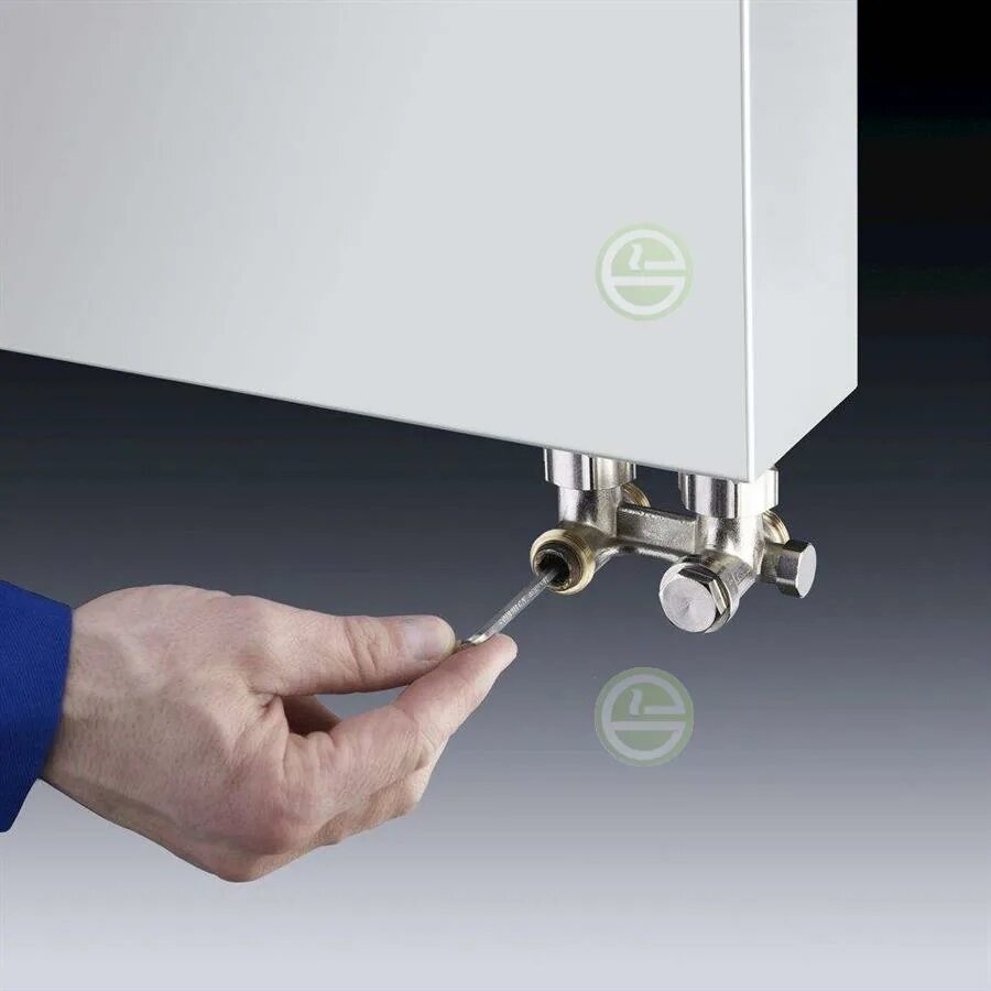 Овентроп подключение радиатора Узел нижнего подключения Oventrop Multiflex F 1015994 купить Овентроп Мультифлек